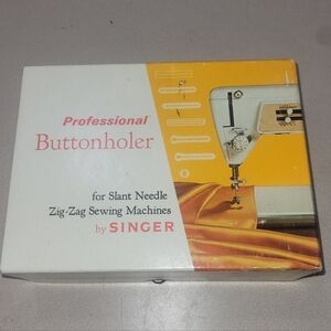 Singer buttonholer 1960's Slant Neddle Zig Zag